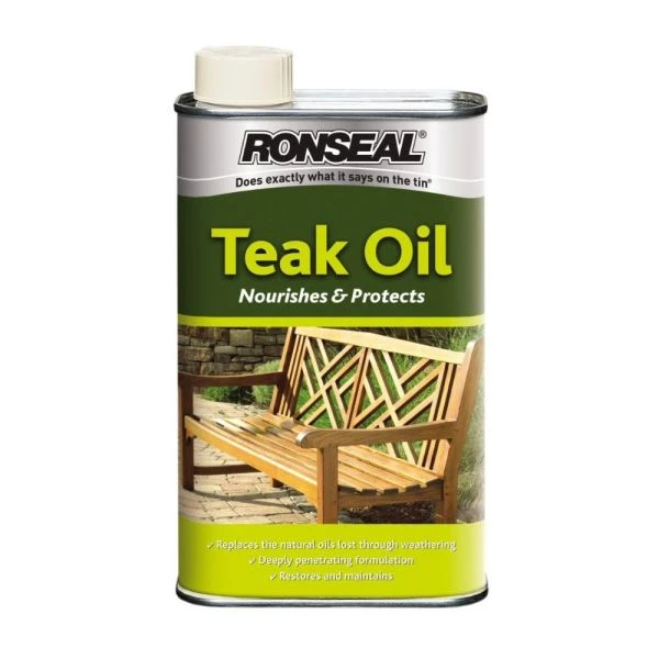 Ronseal 1 Litre Teak Oil 3 Ronseal 1 Litre Teak Oil