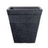 Stewarts Granite Piazza Square Plastic Planter -Garden Care 5011431041390