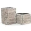 Woodlodge 25cm Square Driftwood Planter -Garden Care 5021346406528 0eedad01 47f8 40ad beb8 c8e1a4cd5af4