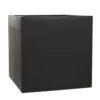 Woodlodge 42cm Black Polylite Cube Planter -Garden Care 5021346503951