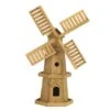 Smart Garden 55cm Giant Woodland Wooden Windmill -Garden Care 5050642002769