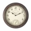 Outside In 12" Bickerton Wall Clock & Thermometer -Garden Care 5050642006187 3d57ad90 ebe8 4598 8a98 7449d4f6a0ab