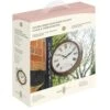 Outside In 15" Greenwich Station Wall Clock & Thermometer -Garden Care 5050642006316 dc29f79d 88f9 4b4c 9f32 69f4851e6489