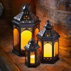 Outside In Sahara Lantern Trio -Garden Care 5050642035699 2