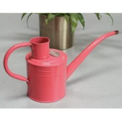 Smart Garden 1 Litre Coral Pink Home & Balcony Steel Watering Can -Garden Care 5050642069946 3