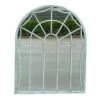 Ascalon 90cm Cream Arch Outdoor/Indoor Mirror -Garden Care 5055050247375