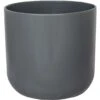 Ivyline 18.5cm Lisbon Charcoal Planter 2 Ivyline 18.5cm Lisbon Charcoal Planter -Garden Care 5055352842094