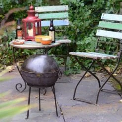 Kadai 40cm Travel Firebowl Lid 7 Kadai 40cm Travel Firebowl Lid -Garden Care 5060345973938 3