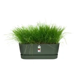 Elho 70cm Living Concrete Greenville Trough Long -Garden Care 8711904357764 4