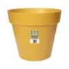 Elho 40cm Mustard Yellow Paris Flower Pot -Garden Care 8719606035171 a1b555e3 e20d 44b4 9b72 97df49c43519