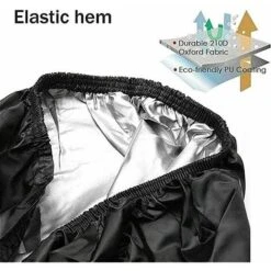 Lawn Mower Tarp Lawn Tractor Hood Cover Uv Resistant Waterproof Riding Mower Dust Cover Protective Cover -Garden Care 100161172 3