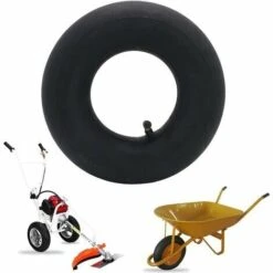 2 Pack 4.10/3.50-4 Inch Hose For Air Wheel, Hand Truck, Hand Truck Tire, For Hand Cart, Transport Cart, Garden Trolley, Lawn Mower