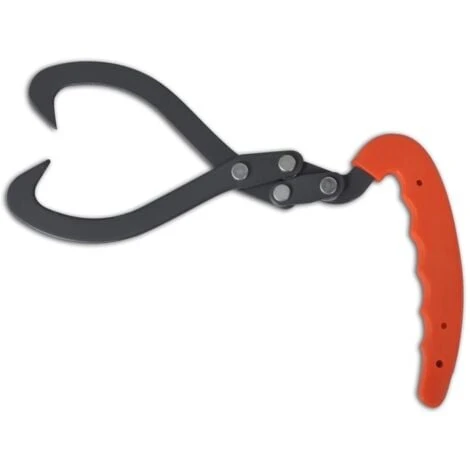 4 Pcs Log Tongs With PVC Handle VidaXL 6 4 Pcs Log Tongs With PVC Handle VidaXL - Image 4
