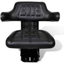 Tractor Seat With Suspension Black VidaXL -Garden Care 1018652 4