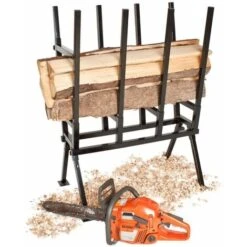Steel Sawhorse - Log Saw Horse, Chainsaw Saw Horse, Metal Saw Horse -Garden Care 11950253 3