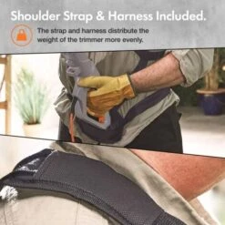 VonHaus Pole Hedge Trimmer | 2.8m Corded Extendable/Telescopic Hedge Cutter | Long Handle & Long Reach | 600W | 45cm Cutting Length | Adjustable Head, Dual Support Shoulder Strap, 10m Cable | 5kg -Garden Care 12253402 4