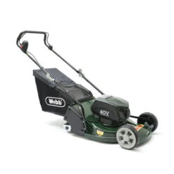 Webb R17LIP Cordless 40v 2-Wheel Push Rotary Lawn Mower With Battery