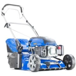 Hyundai 17/43cm 139cc Electric-Start Self-Propelled Petrol Roller Lawnmower HYM430SPER