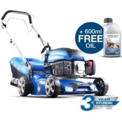 Petrol Lawnmower Hyundai HYM430SPE Self Propelled Electric Start 17 In