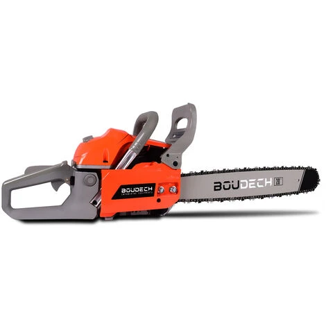 Compact Petrol Chainsaw 52cc 2-stroke Engine 2.1HP 20’’ Guide Bar. 3 Compact Petrol Chainsaw 52cc 2-stroke Engine 2.1HP 20’’ Guide Bar.