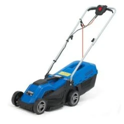 Electric Lawnmower Hyundai HYM3300E 1200W / 230V 33cm Rotary Rear Roller Mulching -Garden Care 21189820 3