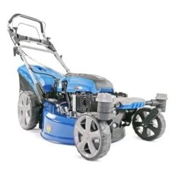 Self Propelled Petrol Lawnmower Hyundai HYM510SPEZ 20" 51cm 510mm Electric Push Button Start 196cc - Includes 600ml Engine Oil
