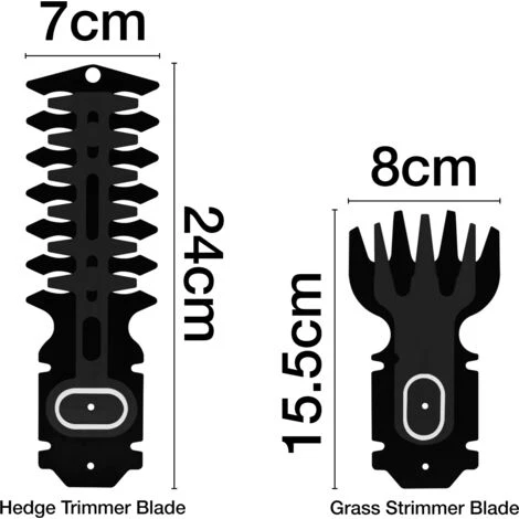 Terratek Telescopic 2 IN 1 7.2V Li-ion Cordless Hedge Trimmer, Topiary Shears, Hand Held Trimmer, Cordless Shears 5 Terratek Telescopic 2 IN 1 7.2V Li-ion Cordless Hedge Trimmer, Topiary Shears, Hand Held Trimmer, Cordless Shears - Image 3