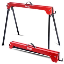 Excel Steel Sawhorse Heavy Duty Twin Pack 500kg Capacity -Garden Care 23670602 3