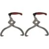 2 Pcs Log Tongs With TPR Handle VDTD03894
