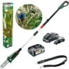 Bosch Universal Chain Pole 18 Long Reach Telescopic Chainsaw Cutter Pruner 18v -Garden Care 28669613 1