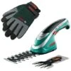 Bosch ISIO 3 III Cordless Shrub Grass Shear Hedge Cutter Multi Tool Set & Gloves -Garden Care 28961005 1