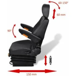 Tractor Seat With Suspension -Garden Care 29802824 4