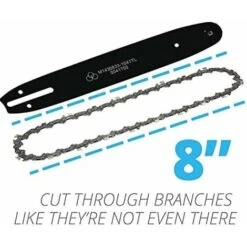 Swift 40V Cordless Pole Saw With Battery & Charger, Long Reach Chainsaw With 20cm Bar, Rechargeable Aluminum Shaft Tree Pruner Branch Cutter 9 Swift 40V Cordless Pole Saw With Battery & Charger, Long Reach Chainsaw With 20cm Bar, Rechargeable Aluminum Shaft Tree Pruner Branch Cutter -Garden Care 29980911 4