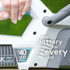 Swift 40V Cordless Chainsaw, 30cm Guide Bar Lightweight Top Handle Portable Chainsaw With 1pc 2.0Ah Battery And Charger -Garden Care 29980912 2