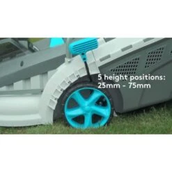 Swift 40V 37cm Cordless Lawnmower, Brushless Battery Lawn Mower With 2-in-1 Mulch And Catch 40L Grass Bag & 5-level Central Cutting Height, Including 1pc 2.0Ah Battery And Charger -Garden Care 29980927 3