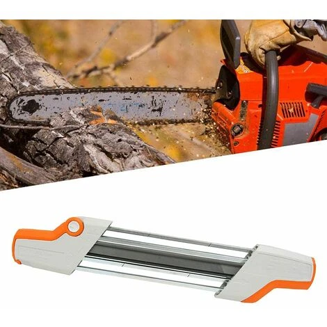 Hand Mini Mini Grinder Head File Chainsaw Sharpener 2 In 1 Easy File Sharpener, Orange 5 Hand Mini Mini Grinder Head File Chainsaw Sharpener 2 In 1 Easy File Sharpener, Orange - Image 3