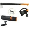 Fiskars X27 122503 Splitting Axe Anti Shock FSK122503 Sharpening Tool FSK120740 -Garden Care 30919157 1
