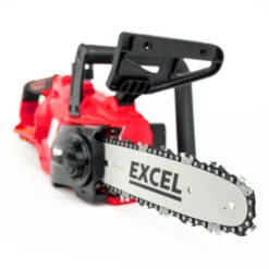 Excel 18V Chainsaw Wood Cutter 245mm With 2 X 5.0Ah Battery & Charger:18V 8 Excel 18V Chainsaw Wood Cutter 245mm With 2 X 5.0Ah Battery & Charger:18V -Garden Care 36600019 2