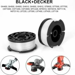 Replacement Spool For Line Edger, 30ft 0.065 "Line Replacement Spool For Black + Decker Edgers (6 / 30ft Pack) SOEKAVIA -Garden Care 38151511 4