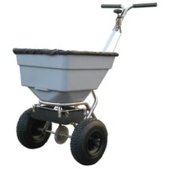 The Handy 100lbs Push Salt Spreader