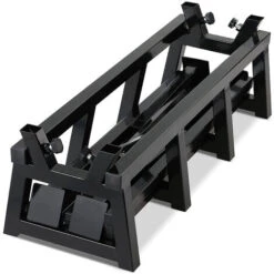 Foldable And Space-saving Woodcutter And Log Holder Stand. Stand For Manual And Chainsaw Woodcutting. -Garden Care 50814028 3