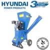 Garden Wood Chipper Shredder Mulcher Hyundai HYCH700 208cc 76mm Petrol 4-Stroke -Garden Care 51038023 1
