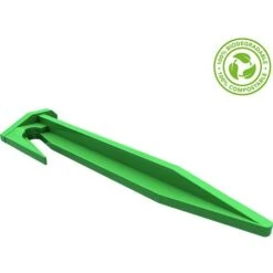 Biodegradable Boundary Cable Pegs 100 Pcs (Compostable) 9 Biodegradable Boundary Cable Pegs 100 Pcs (Compostable) -Garden Care 51278874 3