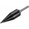 LangRay 32mm Log Splitter Wood Splitter Heavy Duty Drill Screw Driver Cone Fire Wood Log Splitter Splitting Wood Cone Bit (Small) -Garden Care 51795676 1