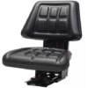 Topdeal Tractor Seat With Suspension Black VDTD04451 -Garden Care 51859341 1