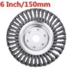 Steel Wire Trimmer Head Grass Brush Cutter Dust Removal Plate For Lawnmower