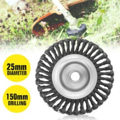 Steel Wire Trimmer Head Grass Brush Cutter Dust Removal Plate For Lawnmower -Garden Care 51941519 4