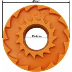 12 Piece Grass Trimmer Spool Replacement Spool Line For Grass Trimmer And 2 Piece String Trimmer Spool Cap, Compatible With Worx WG180 WG163 WA0010 SOEKAVIA -Garden Care 52638569 4
