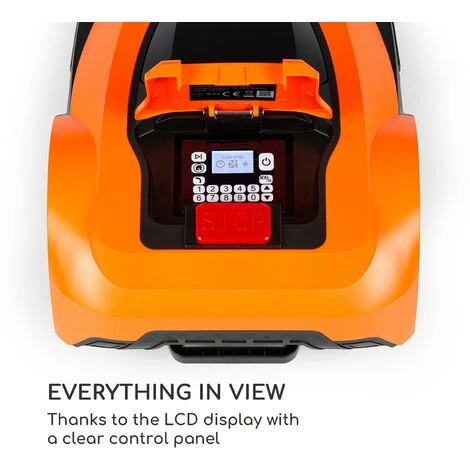 Blumfeldt Garden Hero Lawnmower Robot 5.2 Ah Battery Operation Up To 1,200 M² Orange 5 Blumfeldt Garden Hero Lawnmower Robot 5.2 Ah Battery Operation Up To 1,200 M² Orange - Image 3