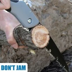 MUFF Pruning Saw, Professional Folding Saw, SK5 High Carbon Steel Blade For Gardening -Garden Care 54488730 3